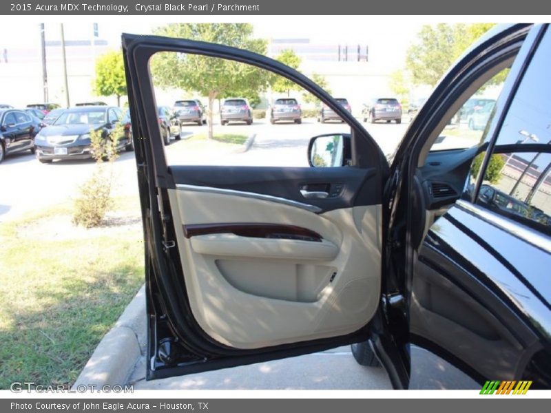 Crystal Black Pearl / Parchment 2015 Acura MDX Technology