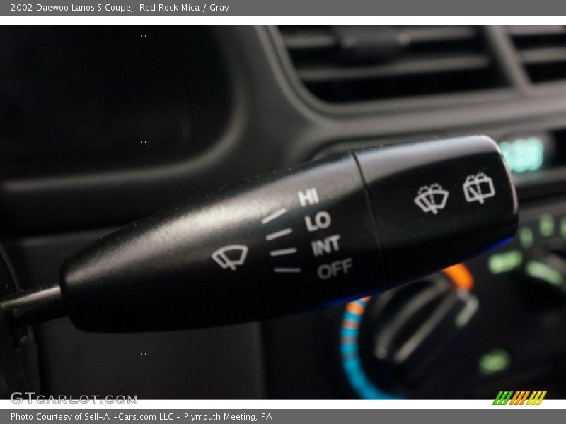 Controls of 2002 Lanos S Coupe