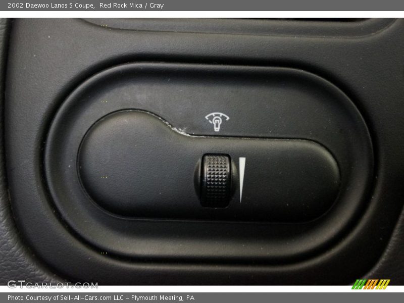 Red Rock Mica / Gray 2002 Daewoo Lanos S Coupe