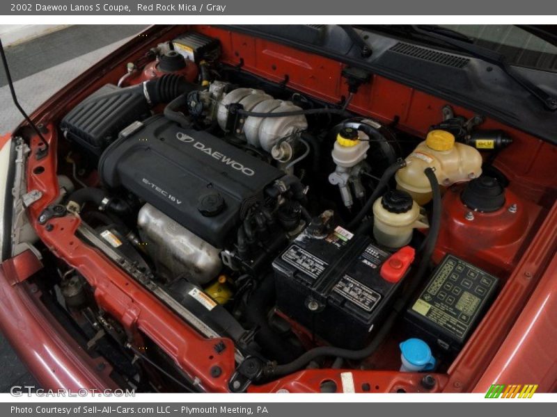  2002 Lanos S Coupe Engine - 1.6 Liter DOHC 16-Valve 4 Cylinder