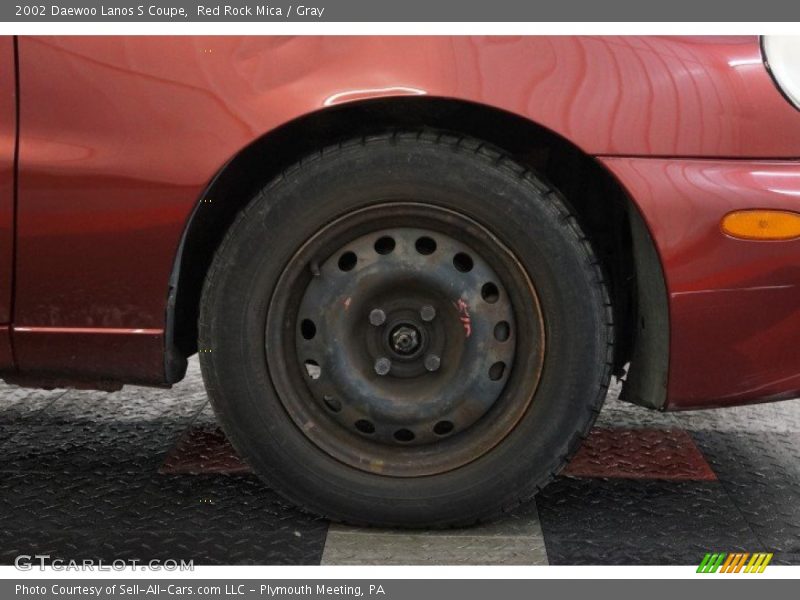 Red Rock Mica / Gray 2002 Daewoo Lanos S Coupe