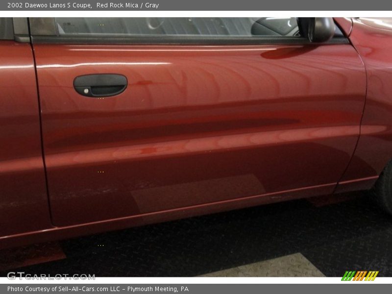 Red Rock Mica / Gray 2002 Daewoo Lanos S Coupe