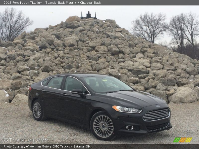 Tuxedo Black Metallic / Charcoal Black 2013 Ford Fusion Titanium