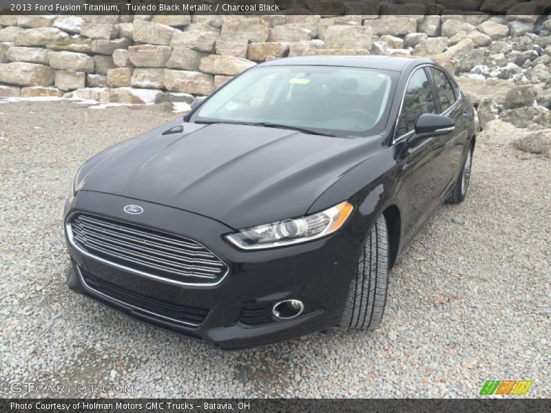 Tuxedo Black Metallic / Charcoal Black 2013 Ford Fusion Titanium