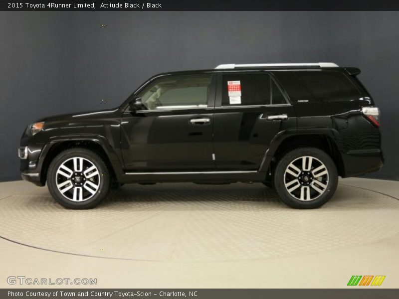 Attitude Black / Black 2015 Toyota 4Runner Limited