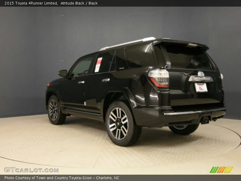 Attitude Black / Black 2015 Toyota 4Runner Limited
