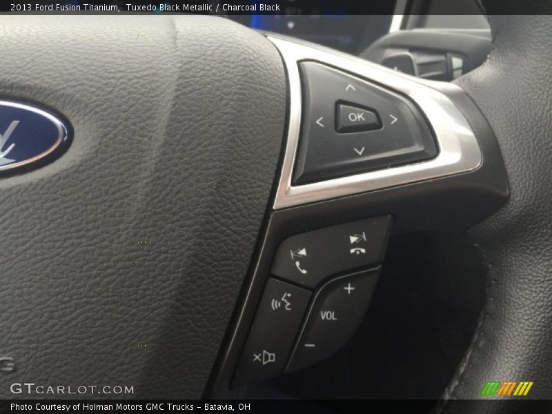 Tuxedo Black Metallic / Charcoal Black 2013 Ford Fusion Titanium