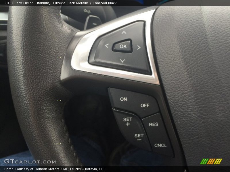 Tuxedo Black Metallic / Charcoal Black 2013 Ford Fusion Titanium