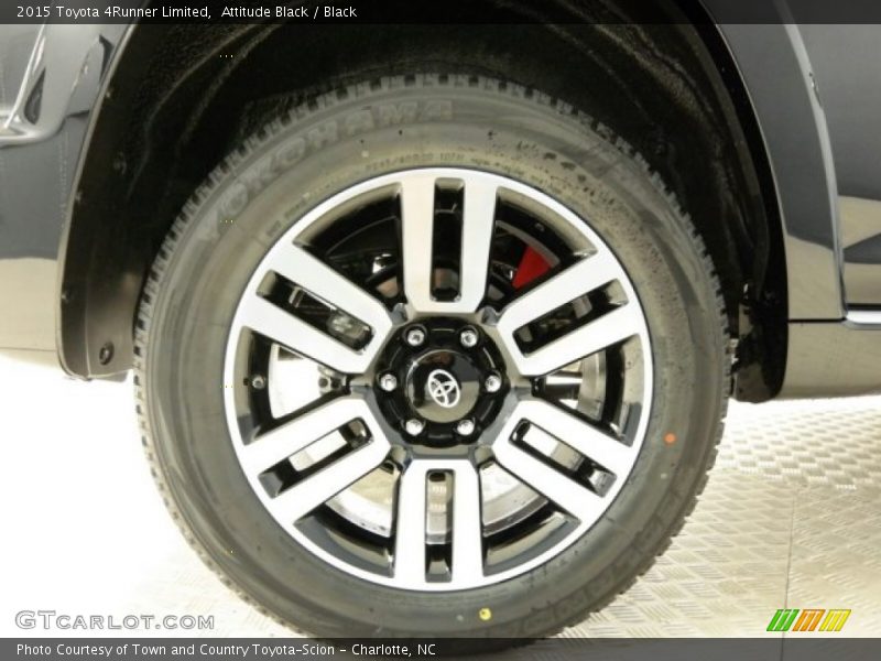 Attitude Black / Black 2015 Toyota 4Runner Limited
