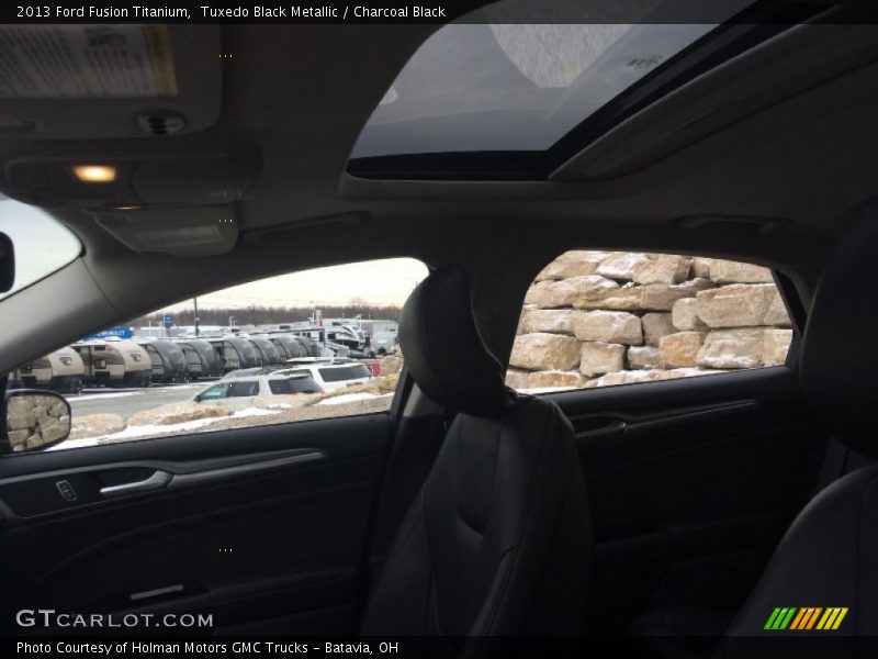 Tuxedo Black Metallic / Charcoal Black 2013 Ford Fusion Titanium