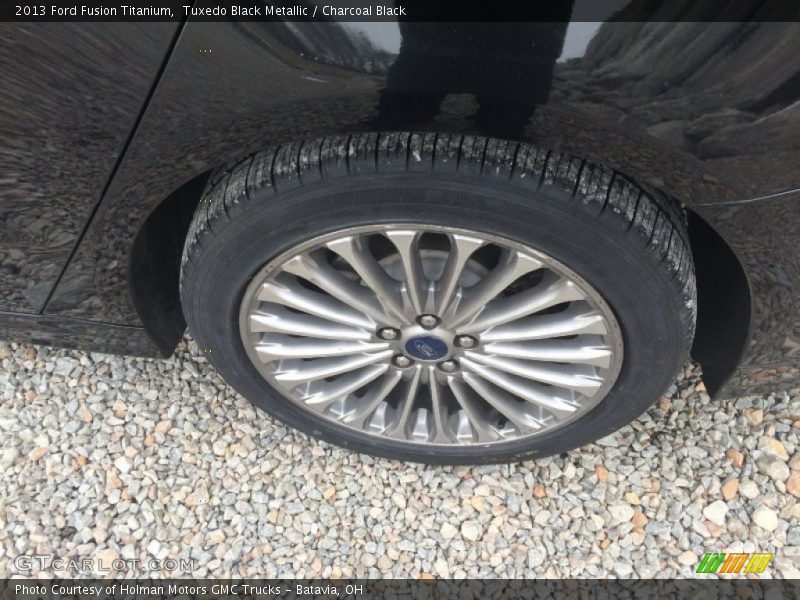 Tuxedo Black Metallic / Charcoal Black 2013 Ford Fusion Titanium