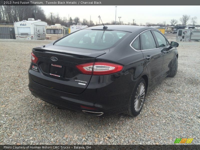 Tuxedo Black Metallic / Charcoal Black 2013 Ford Fusion Titanium