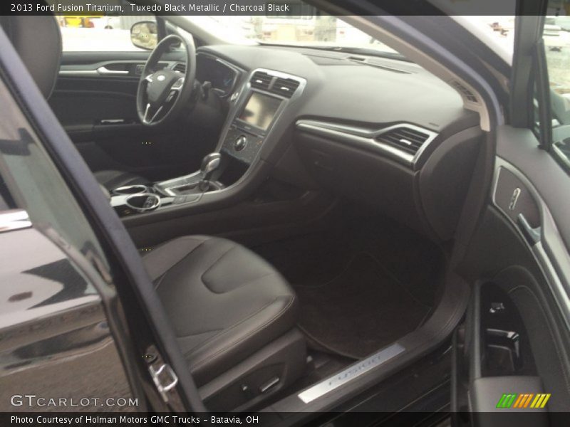 Tuxedo Black Metallic / Charcoal Black 2013 Ford Fusion Titanium