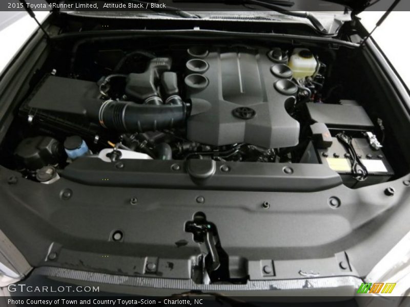 Attitude Black / Black 2015 Toyota 4Runner Limited