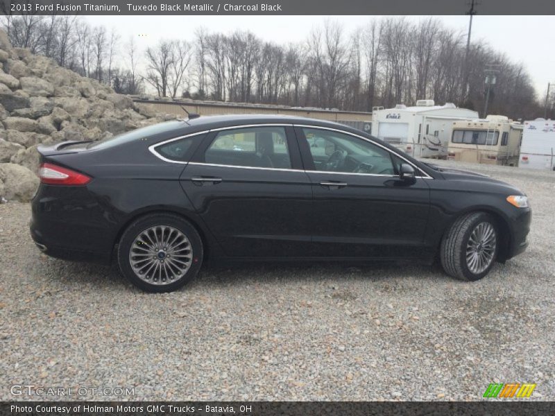 Tuxedo Black Metallic / Charcoal Black 2013 Ford Fusion Titanium