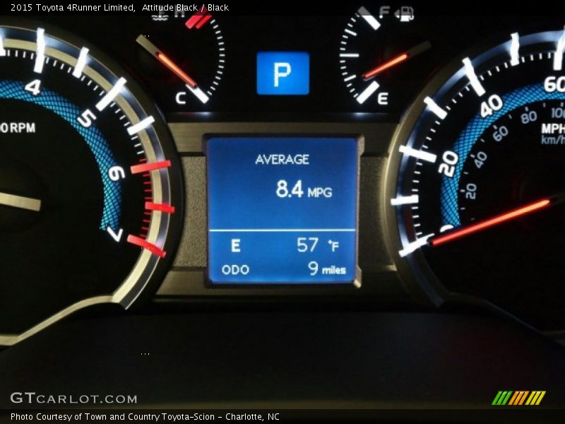 Attitude Black / Black 2015 Toyota 4Runner Limited