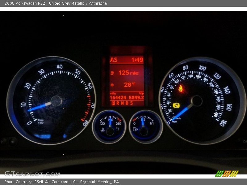 United Grey Metallic / Anthracite 2008 Volkswagen R32
