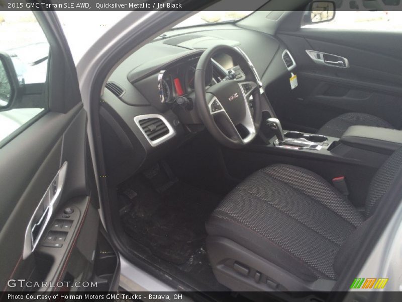 Quicksilver Metallic / Jet Black 2015 GMC Terrain SLE AWD