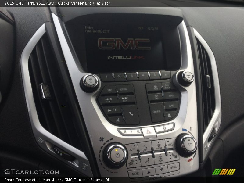 Quicksilver Metallic / Jet Black 2015 GMC Terrain SLE AWD