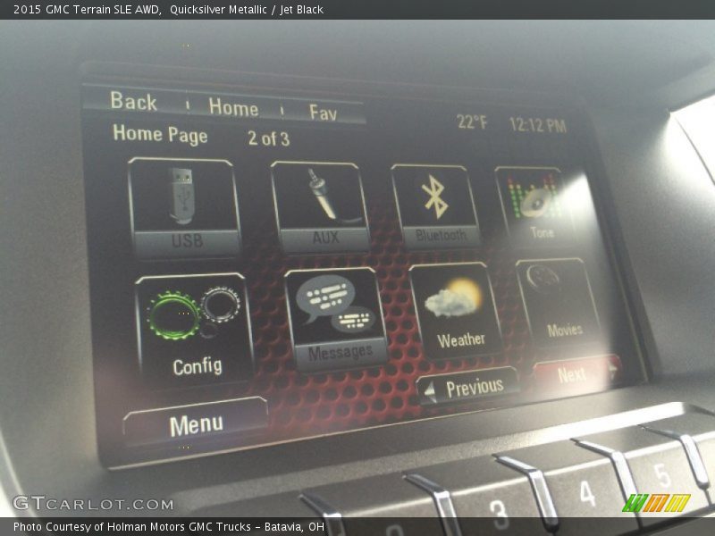 Quicksilver Metallic / Jet Black 2015 GMC Terrain SLE AWD