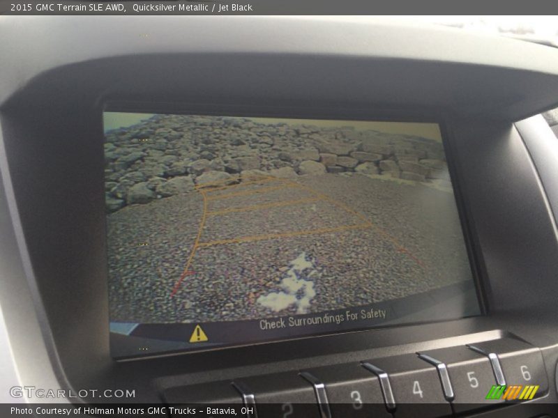 Quicksilver Metallic / Jet Black 2015 GMC Terrain SLE AWD