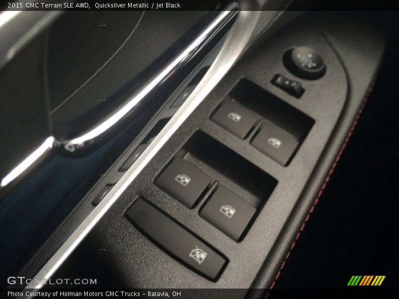 Quicksilver Metallic / Jet Black 2015 GMC Terrain SLE AWD
