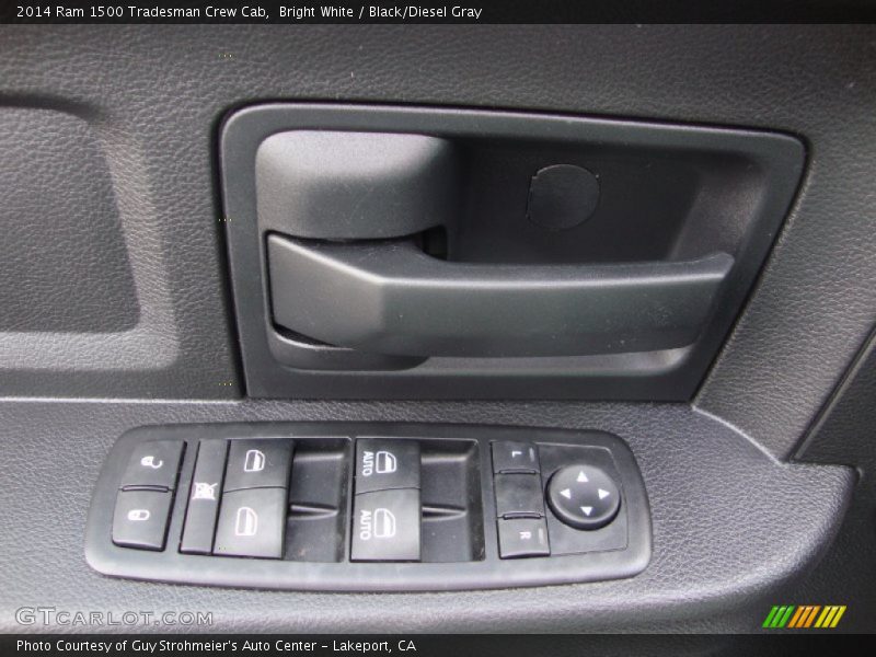 Bright White / Black/Diesel Gray 2014 Ram 1500 Tradesman Crew Cab