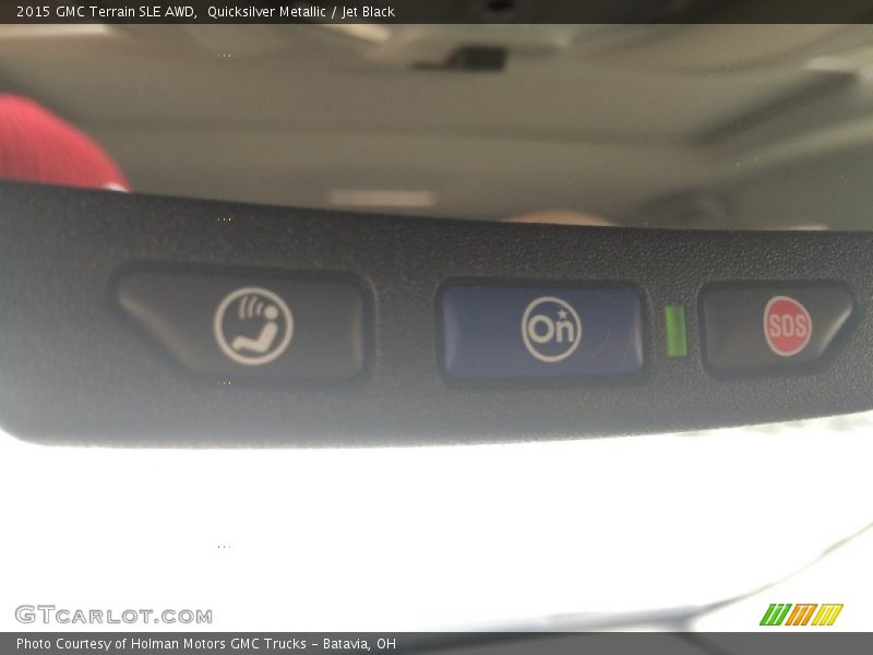 Quicksilver Metallic / Jet Black 2015 GMC Terrain SLE AWD