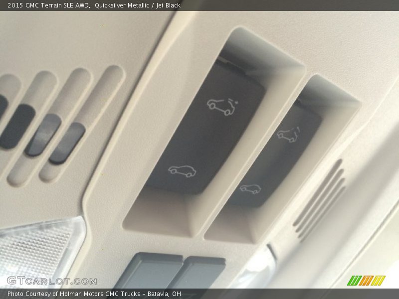 Quicksilver Metallic / Jet Black 2015 GMC Terrain SLE AWD