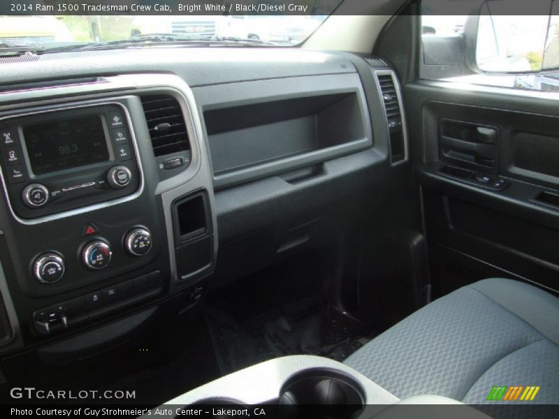 Bright White / Black/Diesel Gray 2014 Ram 1500 Tradesman Crew Cab