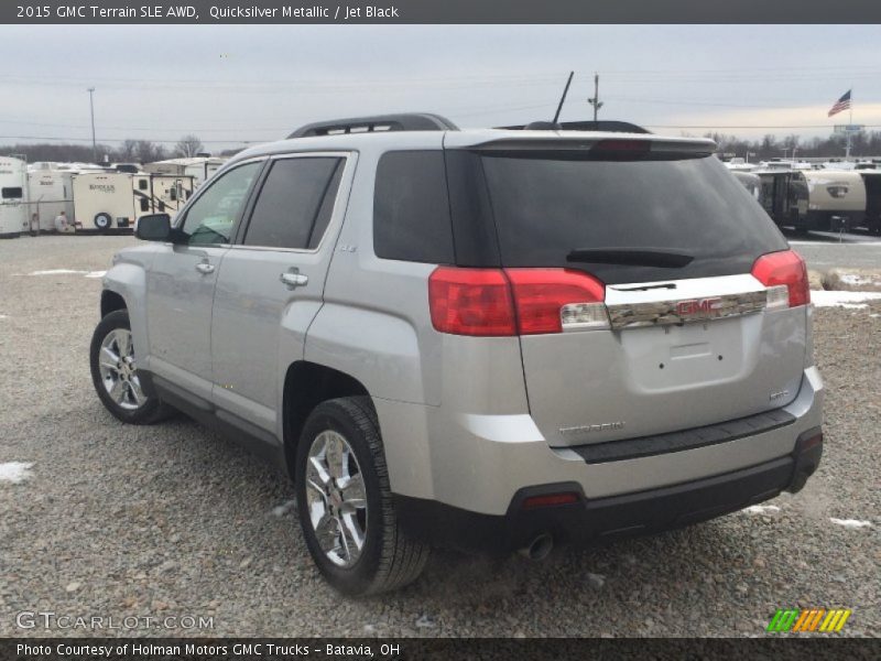 Quicksilver Metallic / Jet Black 2015 GMC Terrain SLE AWD