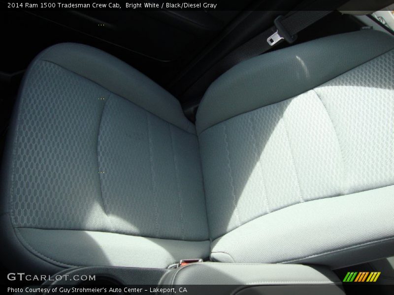 Bright White / Black/Diesel Gray 2014 Ram 1500 Tradesman Crew Cab