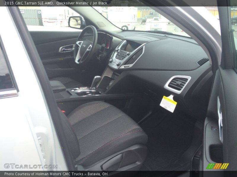 Quicksilver Metallic / Jet Black 2015 GMC Terrain SLE AWD