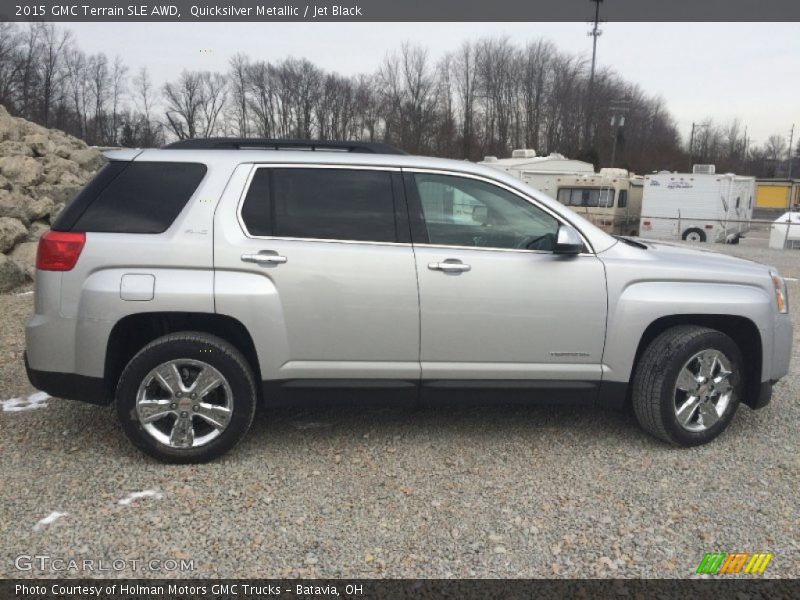 Quicksilver Metallic / Jet Black 2015 GMC Terrain SLE AWD
