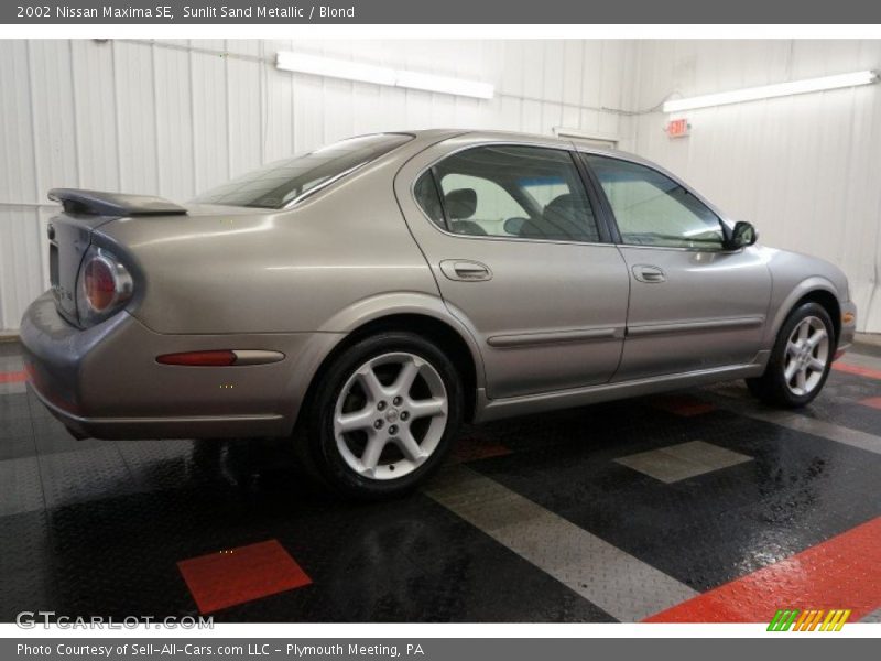 Sunlit Sand Metallic / Blond 2002 Nissan Maxima SE