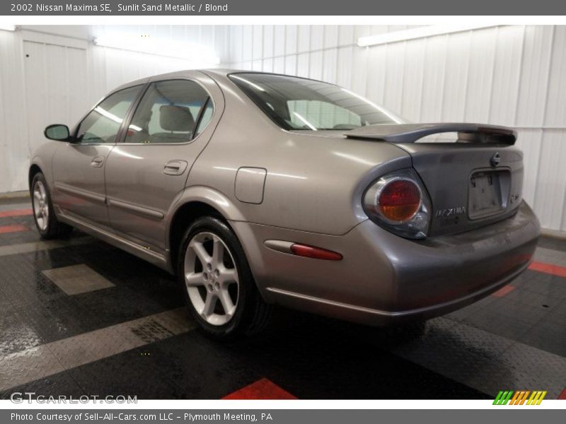 Sunlit Sand Metallic / Blond 2002 Nissan Maxima SE