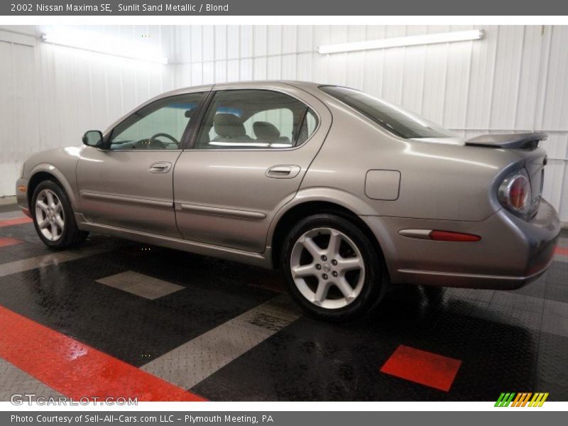 Sunlit Sand Metallic / Blond 2002 Nissan Maxima SE