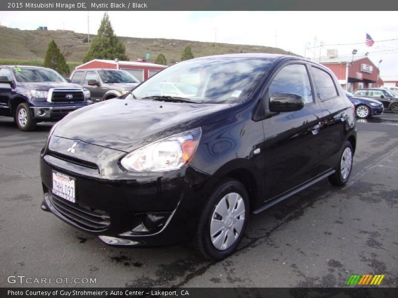 Mystic Black / Black 2015 Mitsubishi Mirage DE
