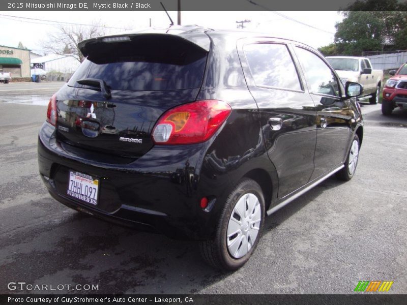 Mystic Black / Black 2015 Mitsubishi Mirage DE