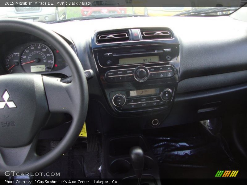 Mystic Black / Black 2015 Mitsubishi Mirage DE