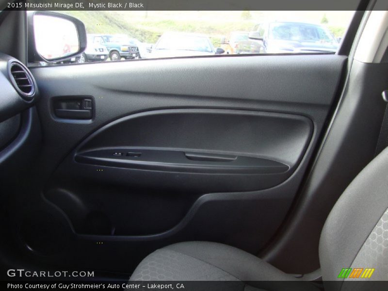 Mystic Black / Black 2015 Mitsubishi Mirage DE