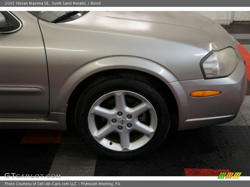 Sunlit Sand Metallic / Blond 2002 Nissan Maxima SE