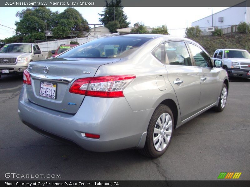 Magnetic Gray / Charcoal 2014 Nissan Sentra SV