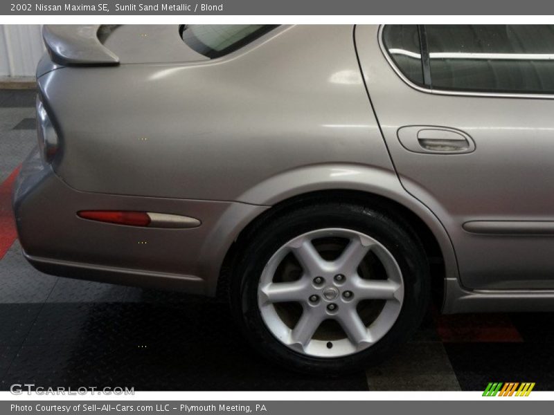 Sunlit Sand Metallic / Blond 2002 Nissan Maxima SE