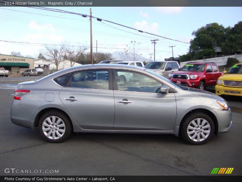 Magnetic Gray / Charcoal 2014 Nissan Sentra SV