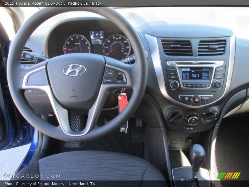 Dashboard of 2015 Accent GS 5-Door