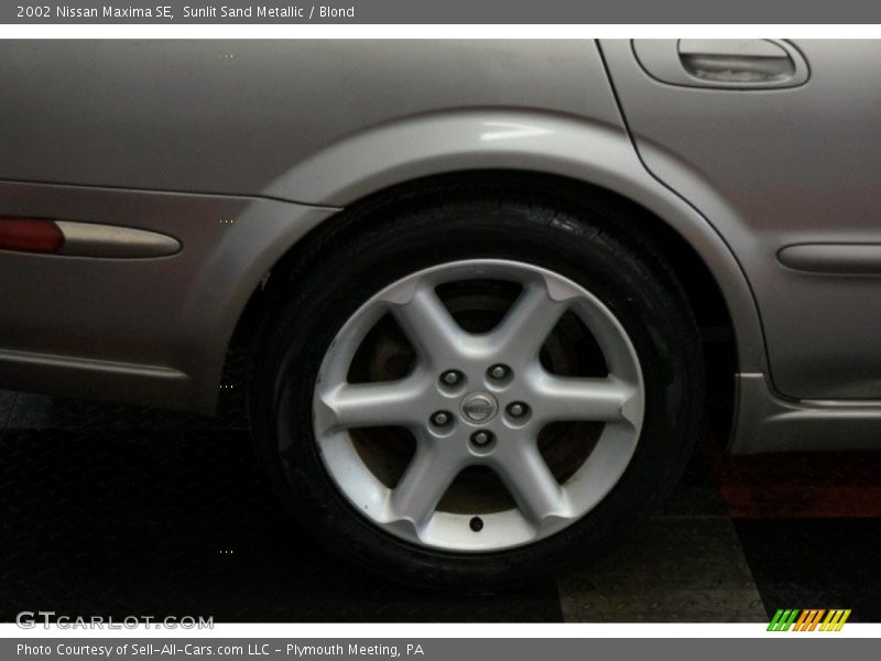 Sunlit Sand Metallic / Blond 2002 Nissan Maxima SE