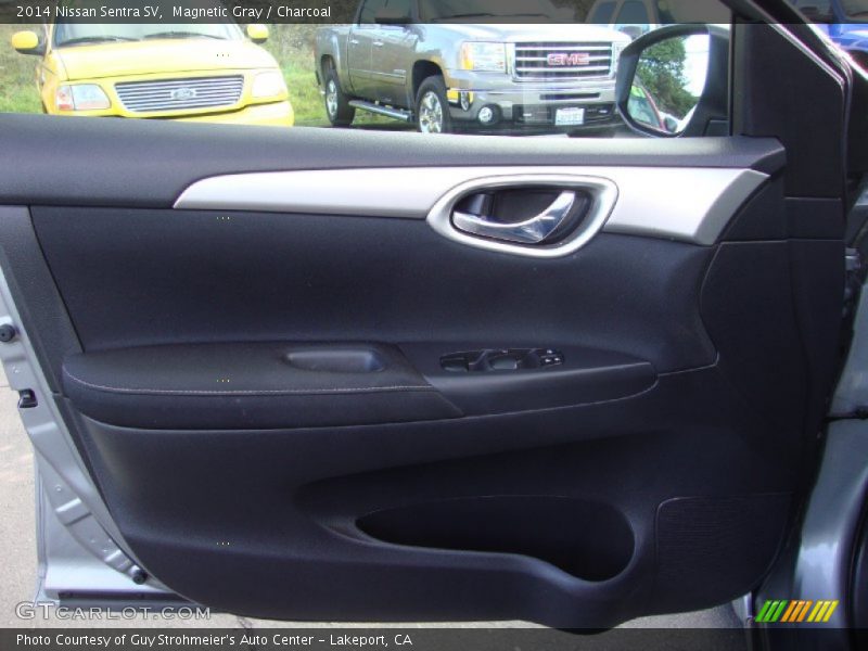 Magnetic Gray / Charcoal 2014 Nissan Sentra SV