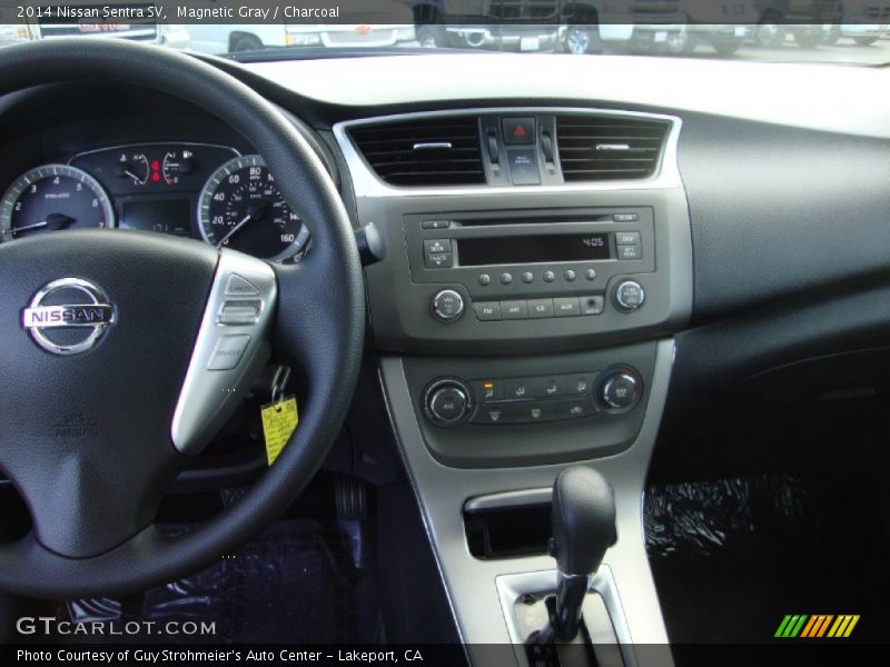 Magnetic Gray / Charcoal 2014 Nissan Sentra SV