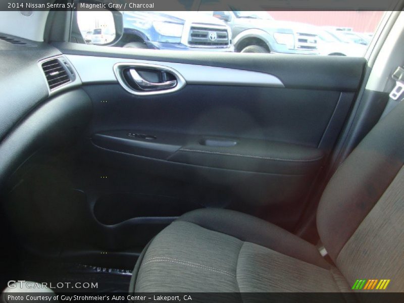 Magnetic Gray / Charcoal 2014 Nissan Sentra SV